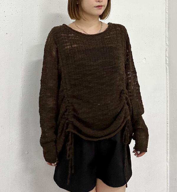 archives「ドロストスラブニットプルオーバー」|ニット・セーター|