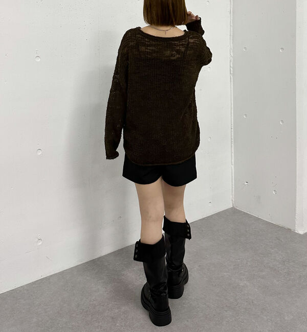 archives「ドロストスラブニットプルオーバー」|ニット・セーター|