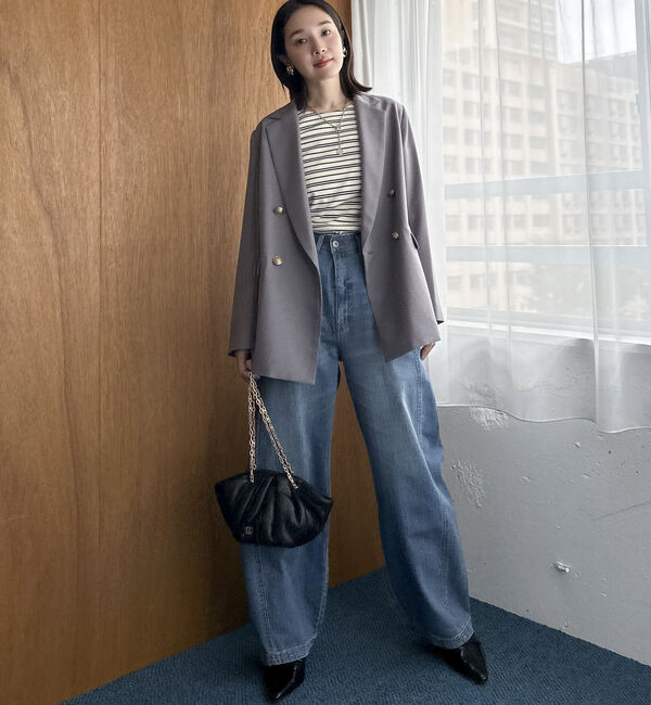 Doux archives「ダブルテーラードジャケット」|テーラードジャケット|