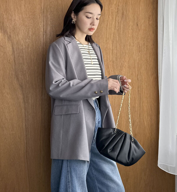 Doux archives「ダブルテーラードジャケット」|テーラードジャケット|