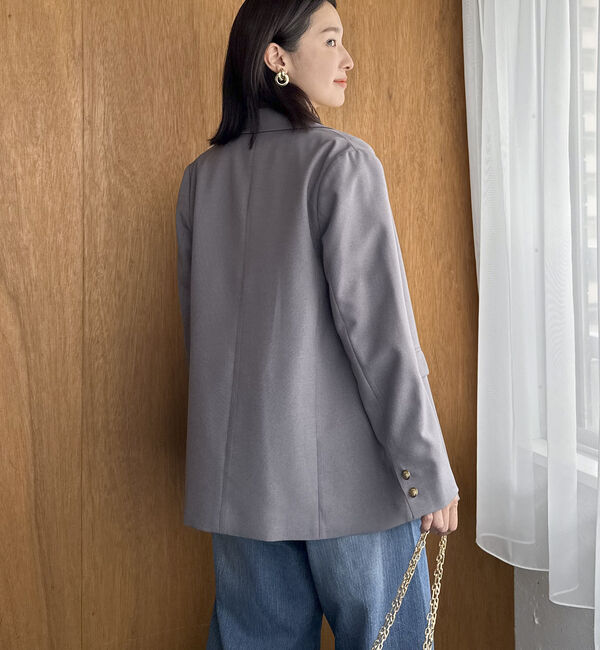 Doux archives「ダブルテーラードジャケット」|テーラードジャケット|