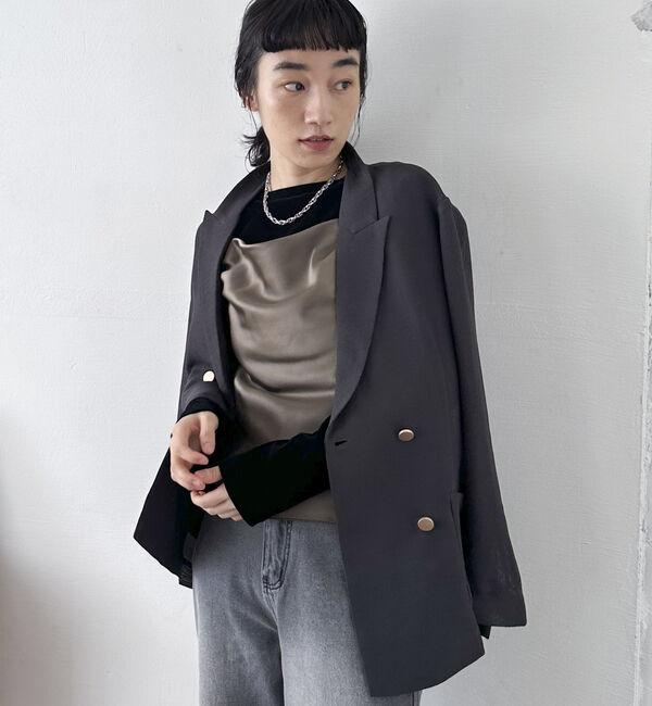 Doux archives「ダブルテーラードジャケット」|テーラードジャケット|