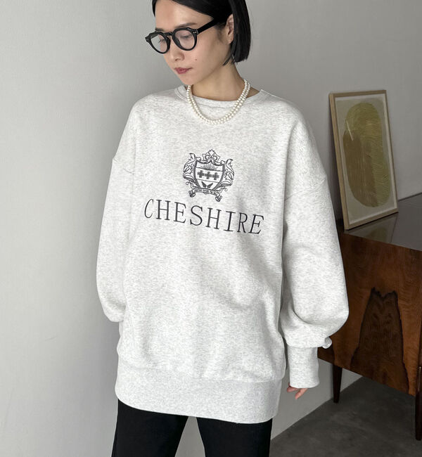 Doux archives「２ｗａｙエンブロイダリースウェット」|Tシャツ・カットソー|OATMEAL