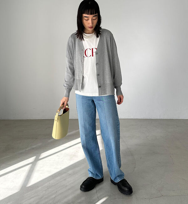 Doux archives「サイドスリットワイドカーデ」|カーディガン|