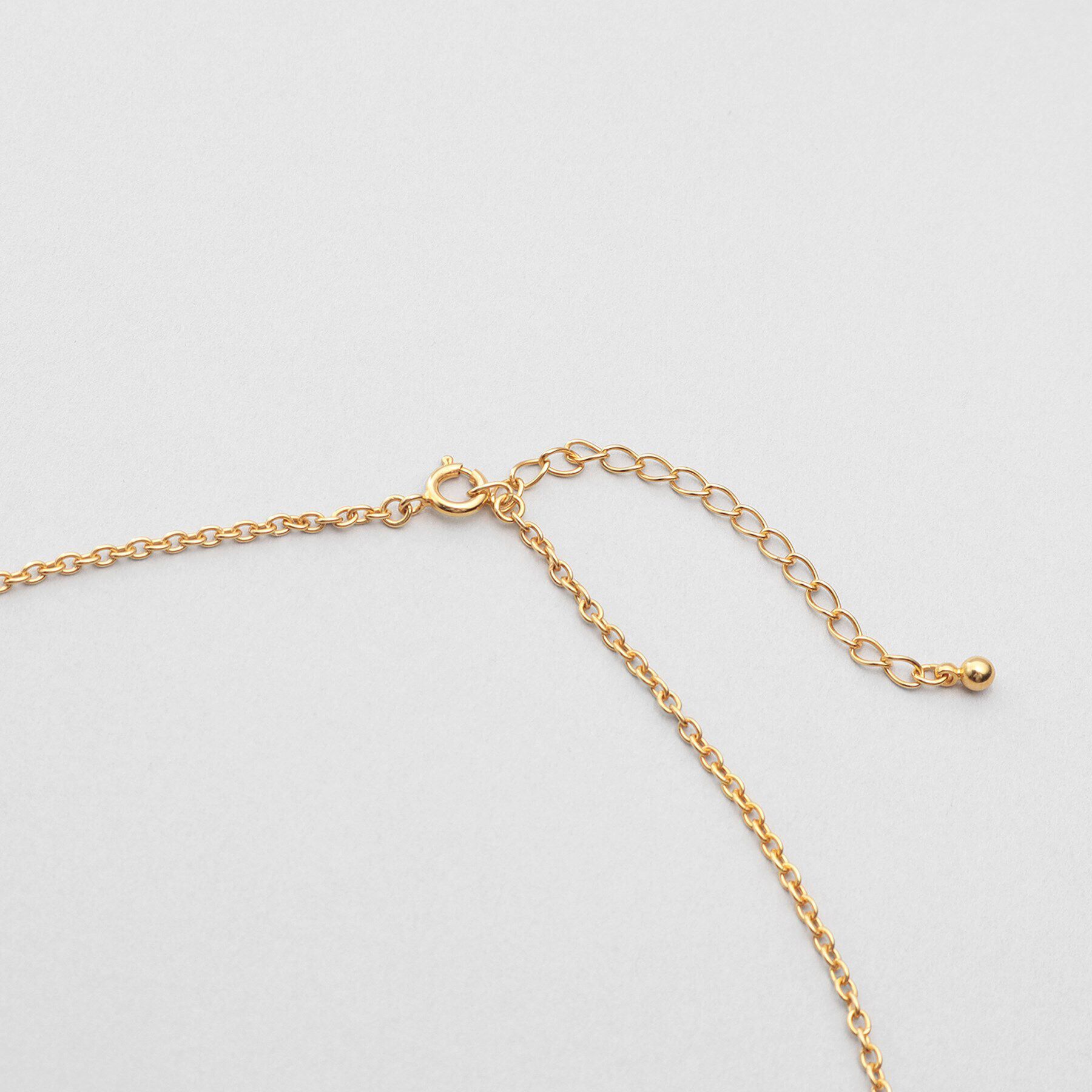 COCOSHNIK ONKITSCH「シルバー ホロウオーバルシェイプネックレスL GP」|ネックレス|