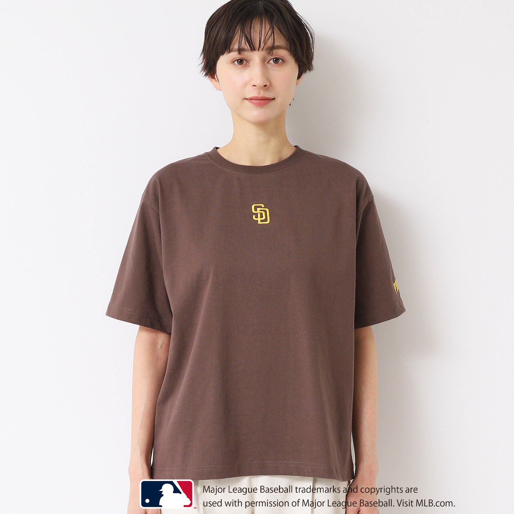 Dessin「【ユニセックス】MLB/ロゴ入りTシャツ」|Tシャツ・カットソー|