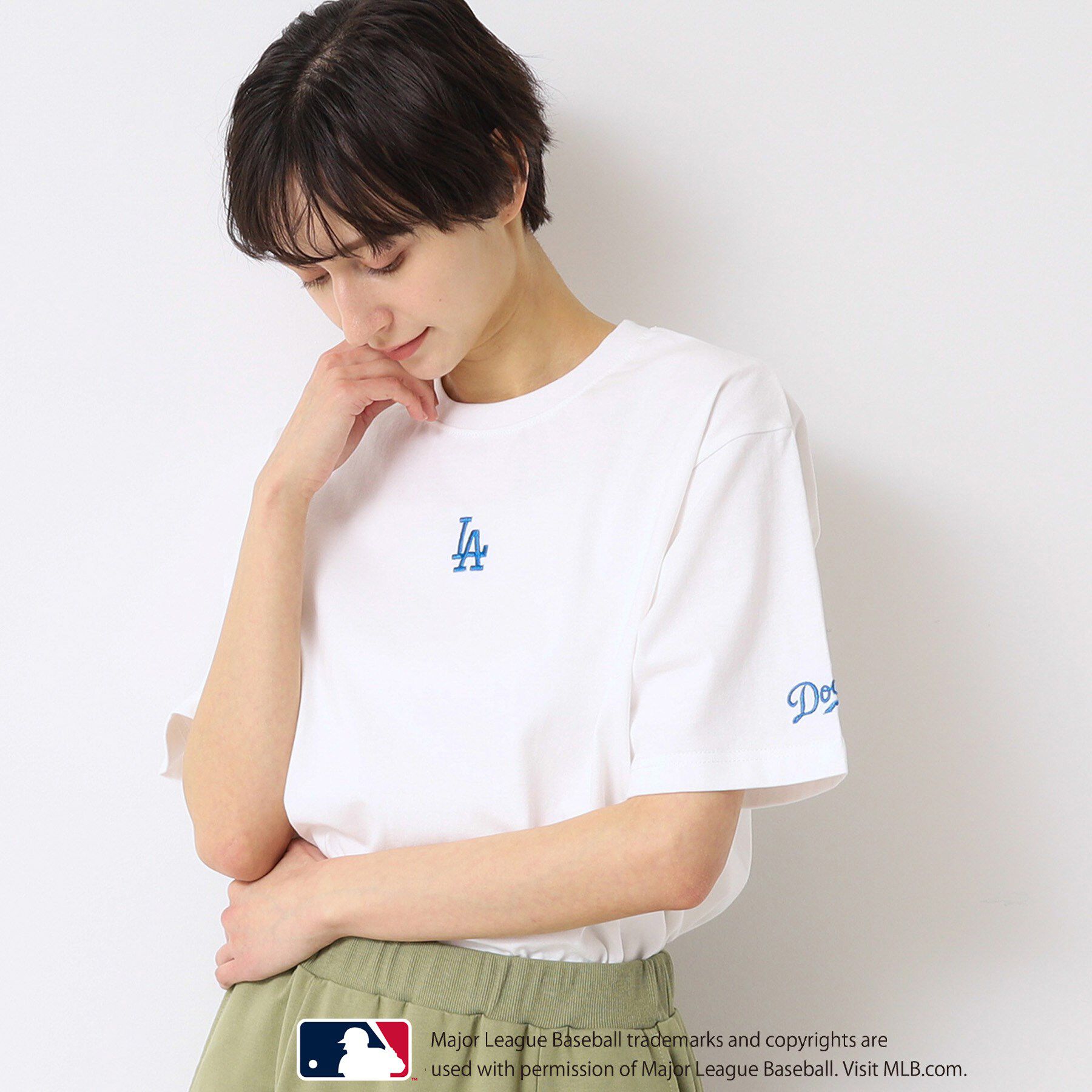 Dessin「【ユニセックス】MLB/ロゴ入りTシャツ」|Tシャツ・カットソー|