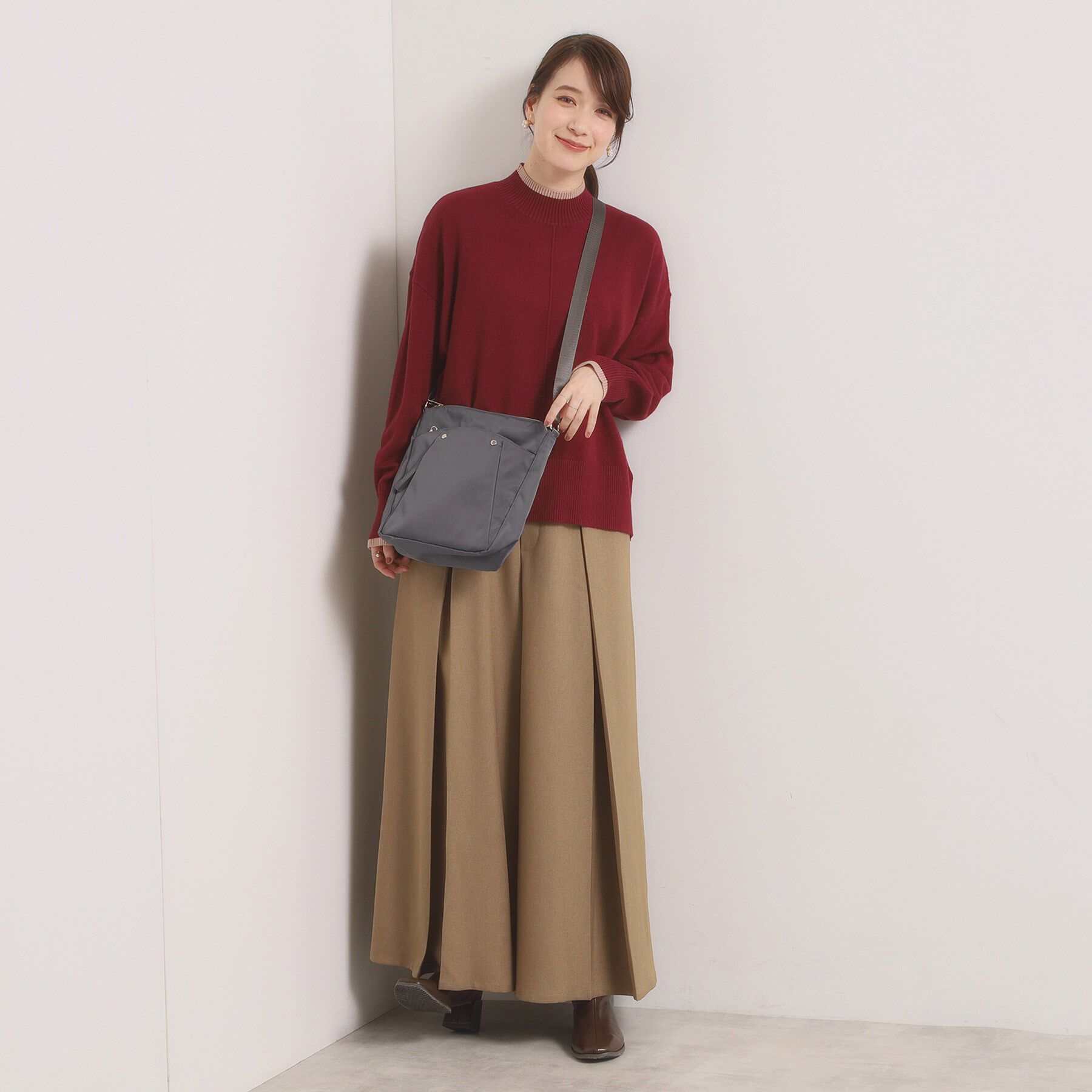 ITS&rsquo;DEMO「【6ポケット】ルニコ縦型ショルダー」|ショルダー・メッセンジャー|