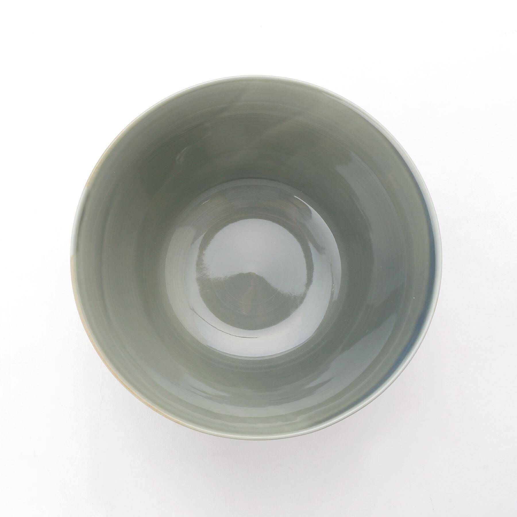 212 KITCHEN STORE「彫刻紋〈藍墨〉ボウル 斜め彫・大」|食器・キッチングッズ|