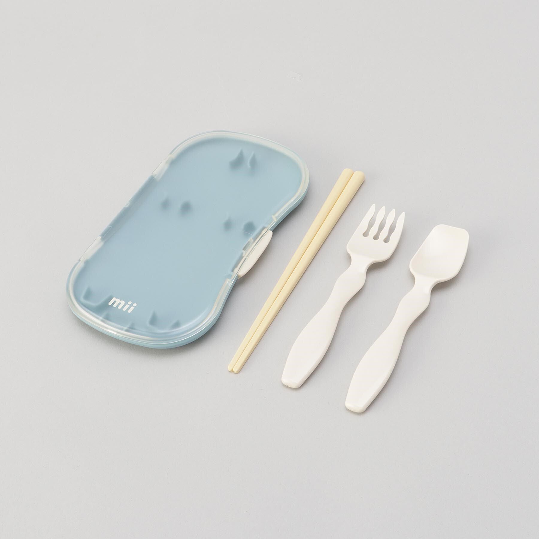 212 KITCHEN STORE「mii トリオカトラリーセット BL」|食器・キッチングッズ|その他