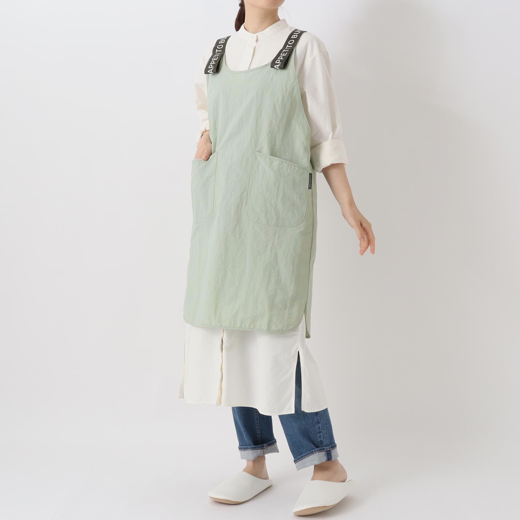 212 KITCHEN STORE「さらっとエプロン LGR」|食器・キッチングッズ|