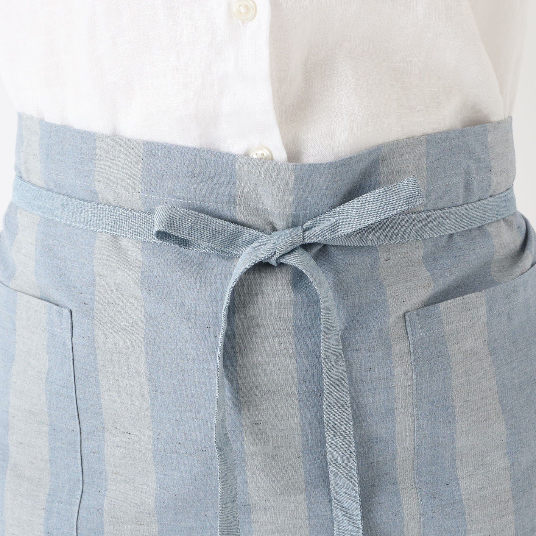 212 KITCHEN STORE「サーキュリック カフェエプロン ストライプ ＜212Kオリジナル＞」|食器・キッチングッズ|