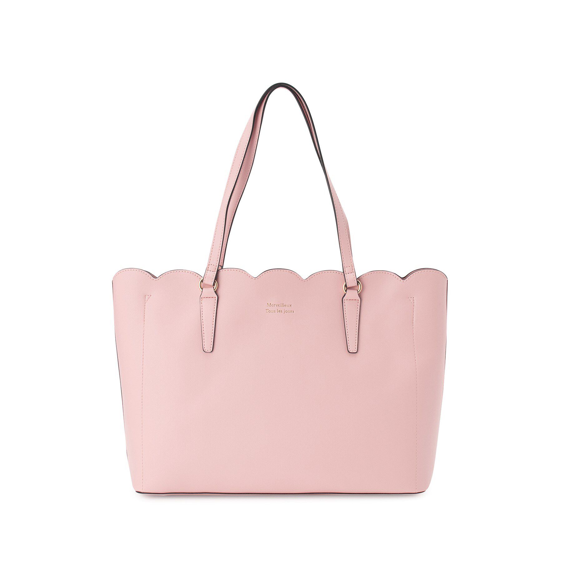 Ober Tashe「高評価レビュー！スカラップトート」|トートバッグ|ピンク(004)