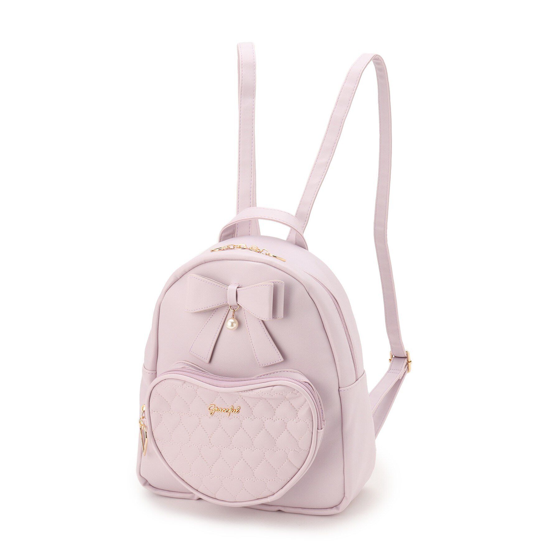 Ober Tashe「ハートを運んで！ガーリーリボンハートリュック」|リュック|