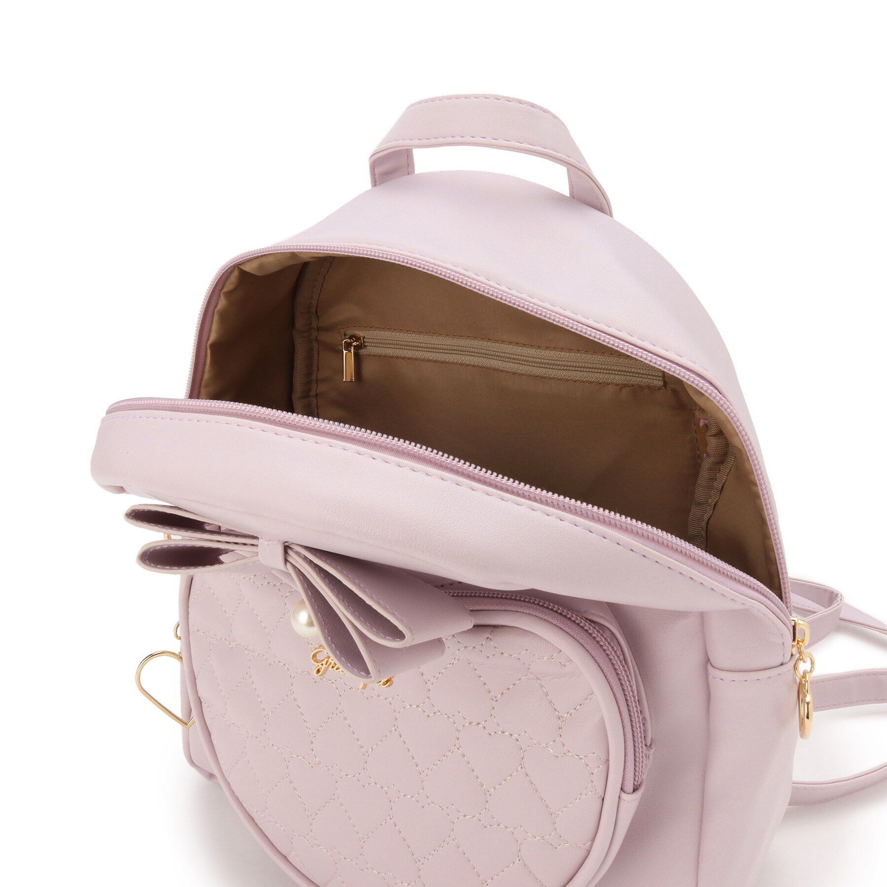 Ober Tashe「ハートを運んで！ガーリーリボンハートリュック」|リュック|