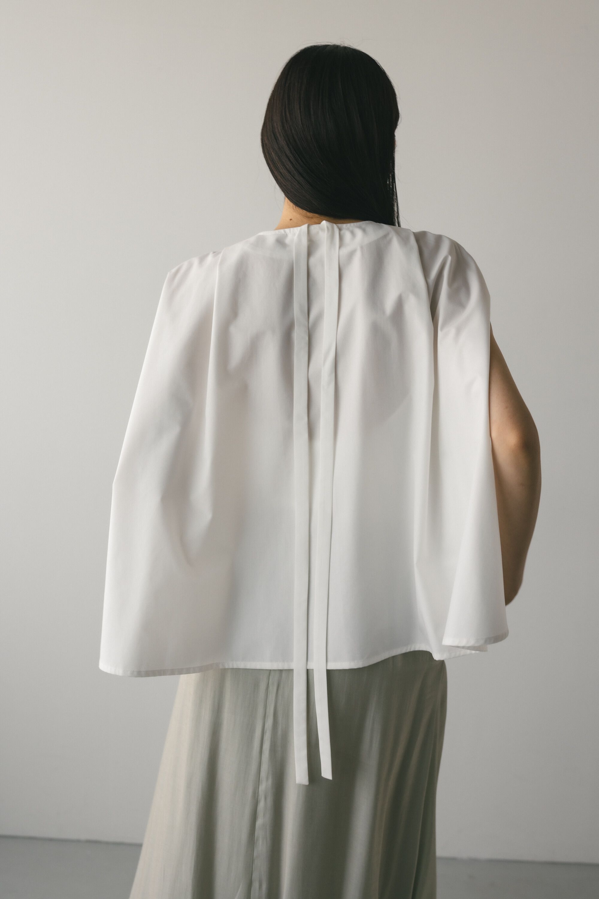 STYLEMIXER「チョーカーネックフレアブラウス」|シャツ・ブラウス|