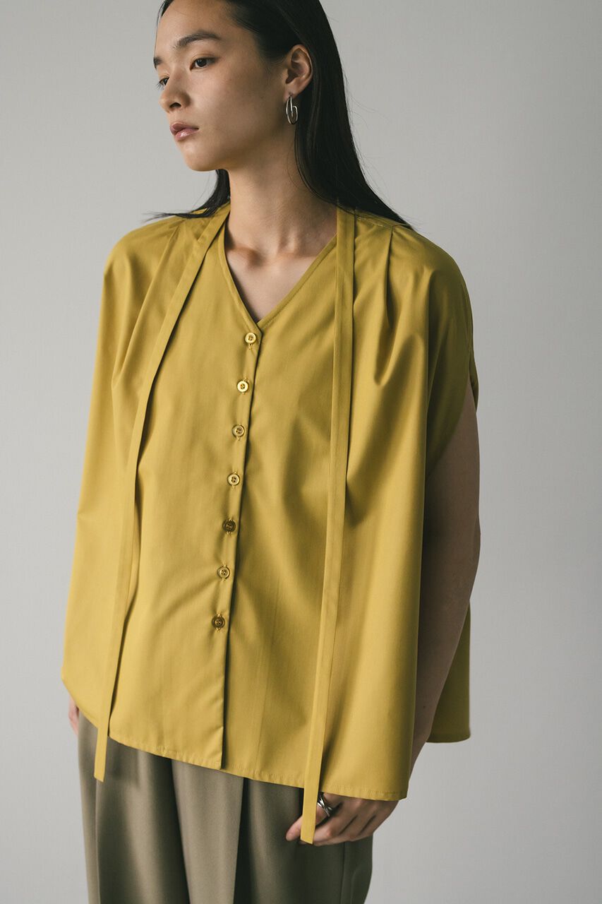 STYLEMIXER「チョーカーネックフレアブラウス」|シャツ・ブラウス|