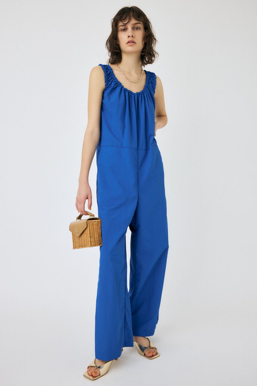 MOUSSY「GATHERED V NECK LIGHT オールインワン」|その他|