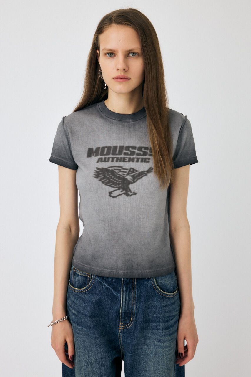 MOUSSY「BLEEDING INK MOUSSY Tシャツ」|Tシャツ・カットソー|