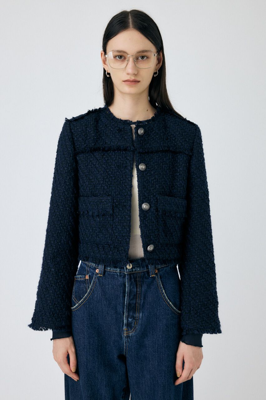 MOUSSY「COMPACT TWEED ジャケット」|その他|