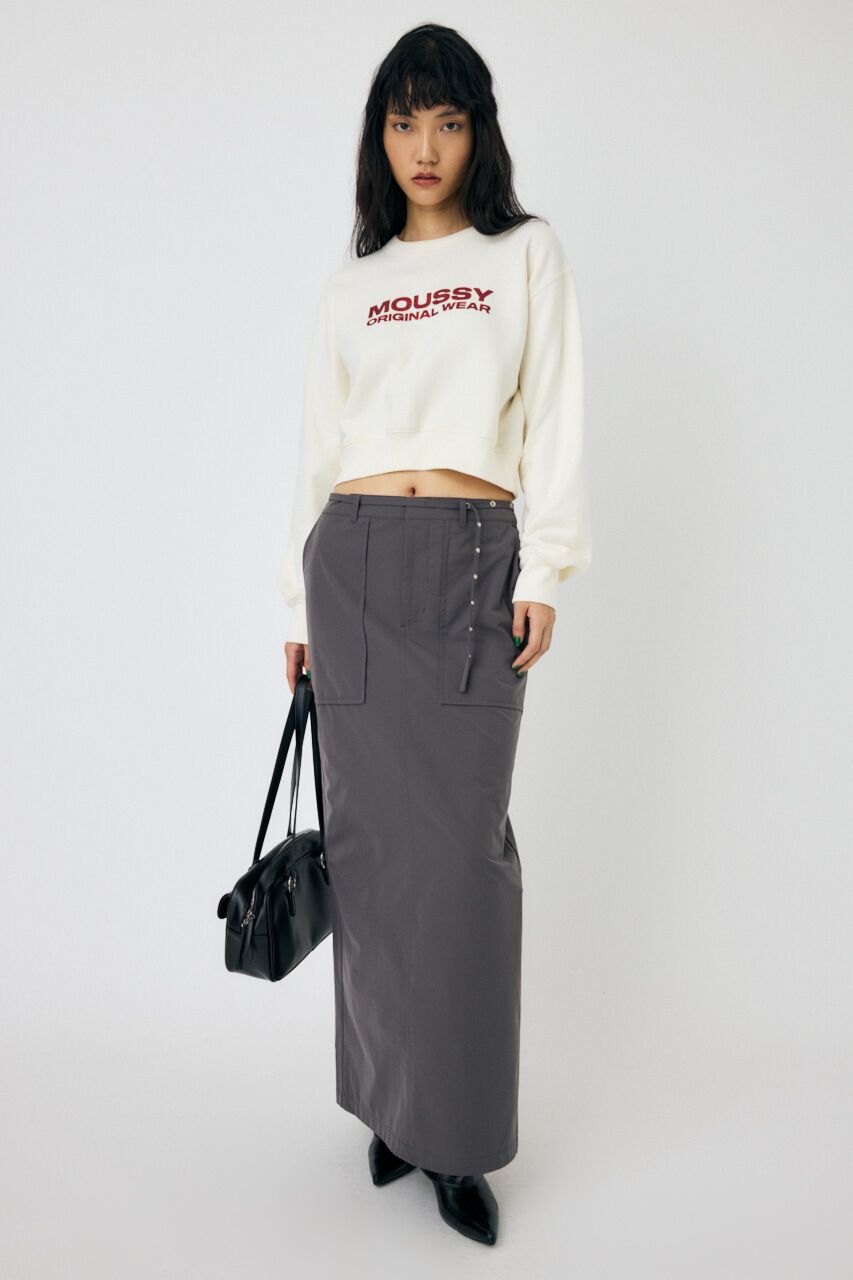 MOUSSY「RHINESTONE MOUSSY プルオーバー」|パーカー|