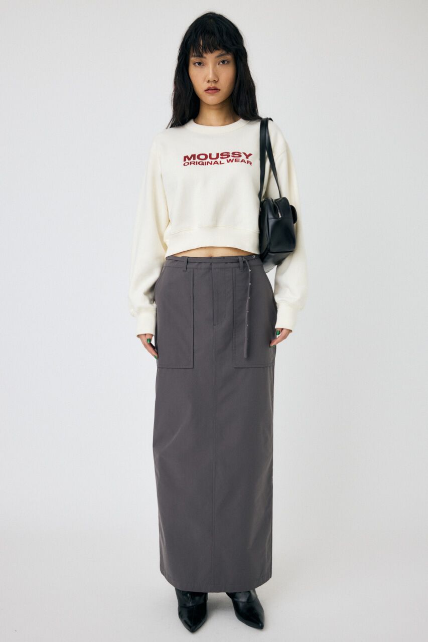 MOUSSY「RHINESTONE MOUSSY プルオーバー」|パーカー|