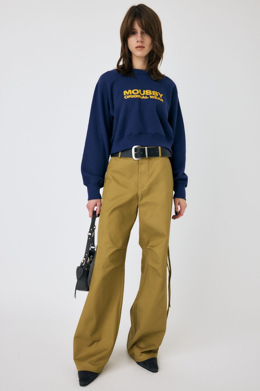 MOUSSY「RHINESTONE MOUSSY プルオーバー」|パーカー|