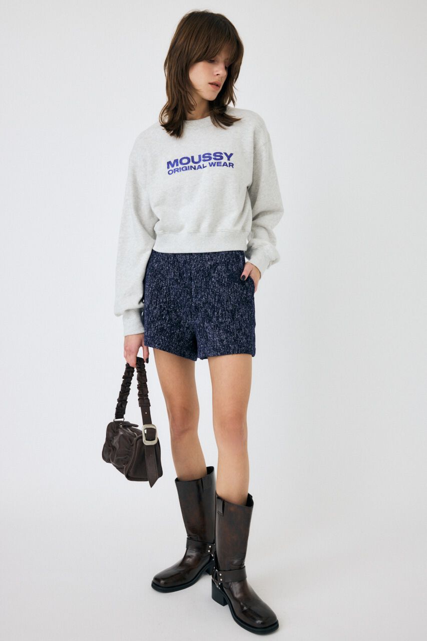 MOUSSY「RHINESTONE MOUSSY プルオーバー」|パーカー|