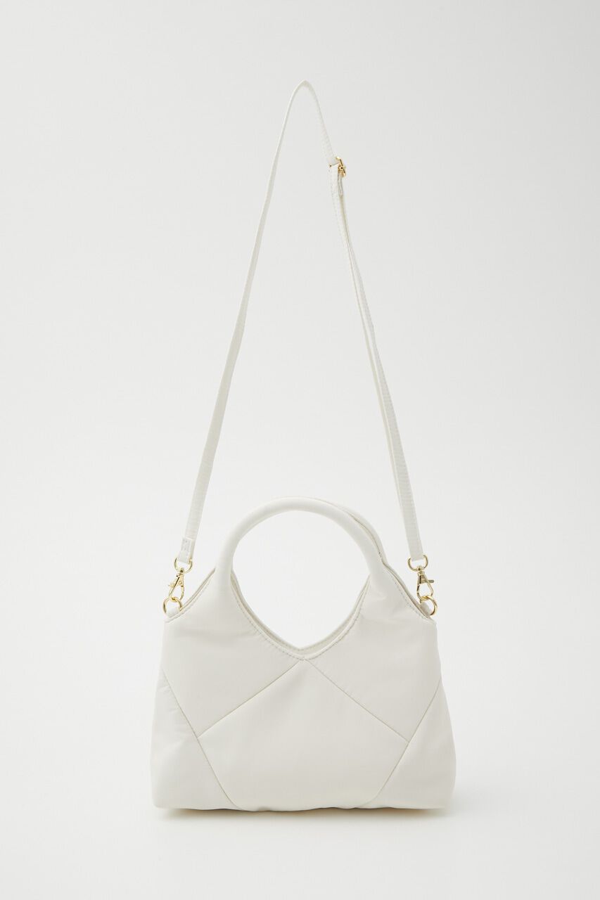 rienda「トライアングルキルティングBAG」|その他|WHT