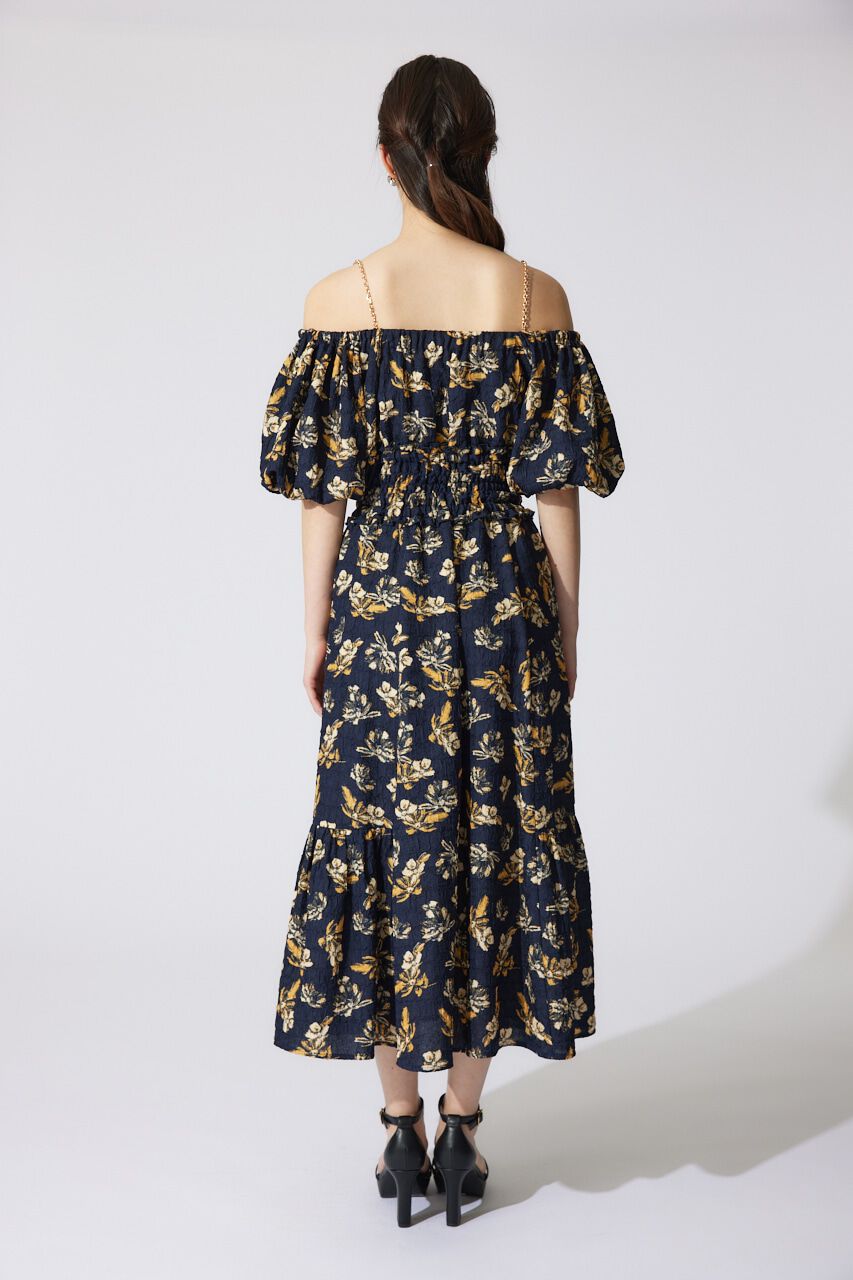 rienda「バルーンスリーブフレアワンピース」|ワンピース|