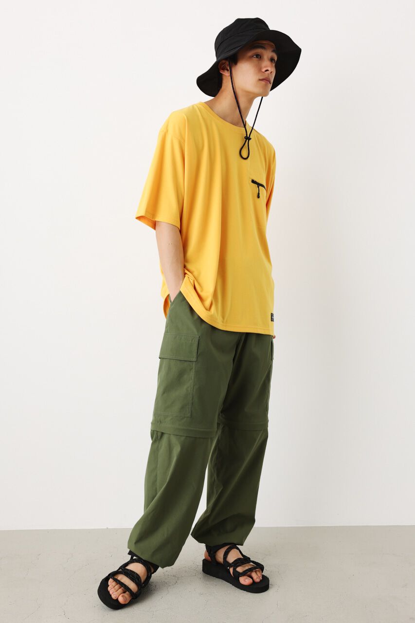 RODEO CROWNS「TRI-FUNCTION ファスナーポケットTシャツ」|Tシャツ・カットソー|