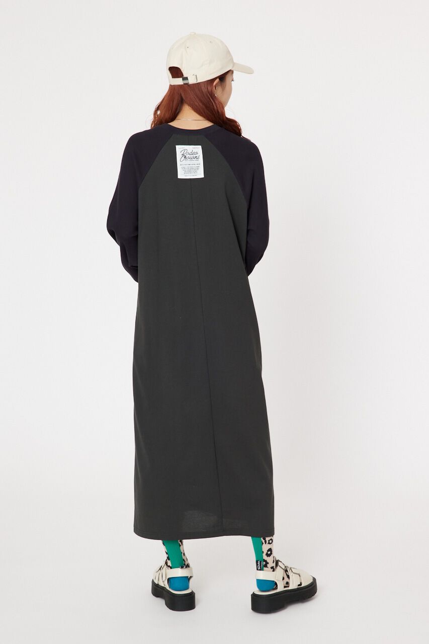 RODEO CROWNS「ラグランマキシワンピース」|ワンピース|