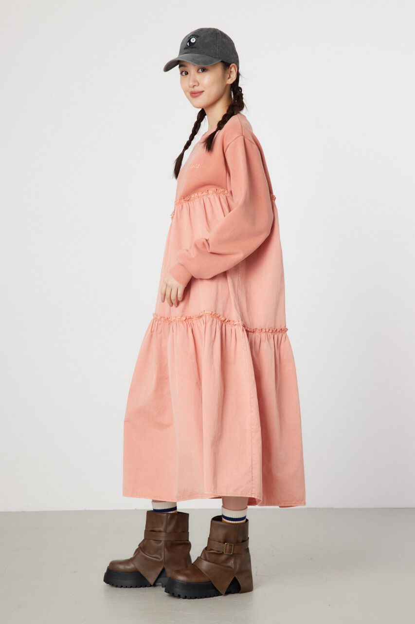 RODEO CROWNS「ピグメント布帛ドッキングワンピース」|ワンピース|