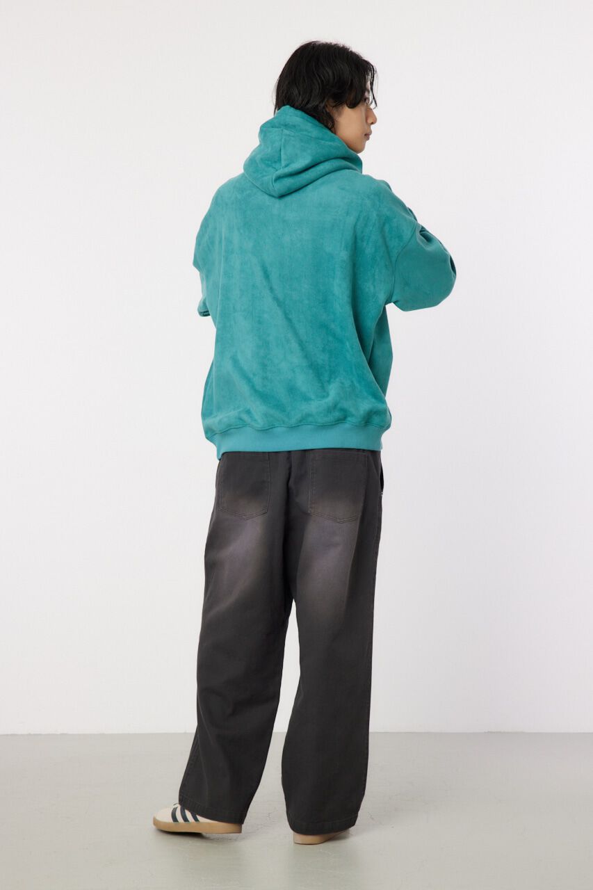 RODEO CROWNS「faux suede backboa フーディー」|パーカー|