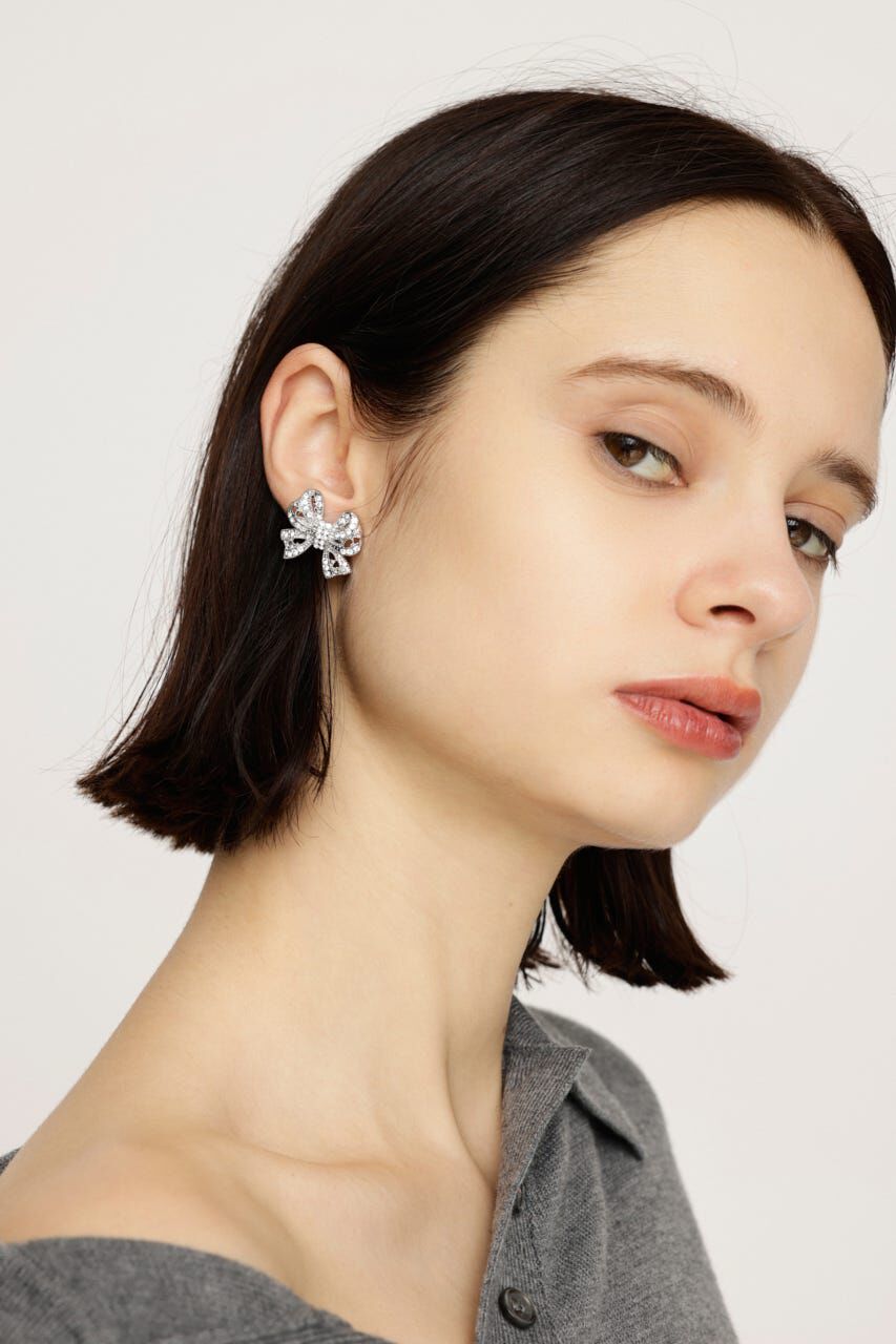 SLY「BIJOU RIBBON ピアス」|ピアス|