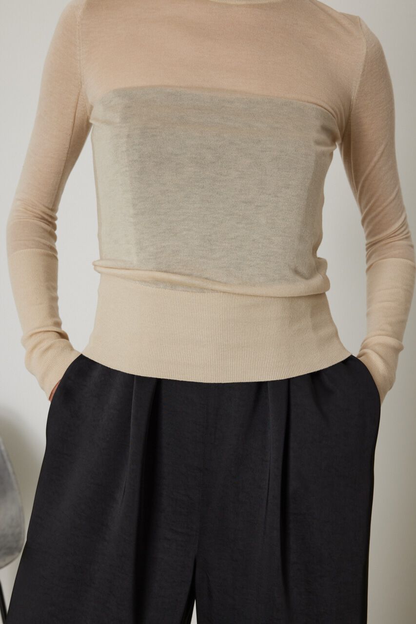 RIM.ARK 「High gauge fit knit」|ニット・セーター|