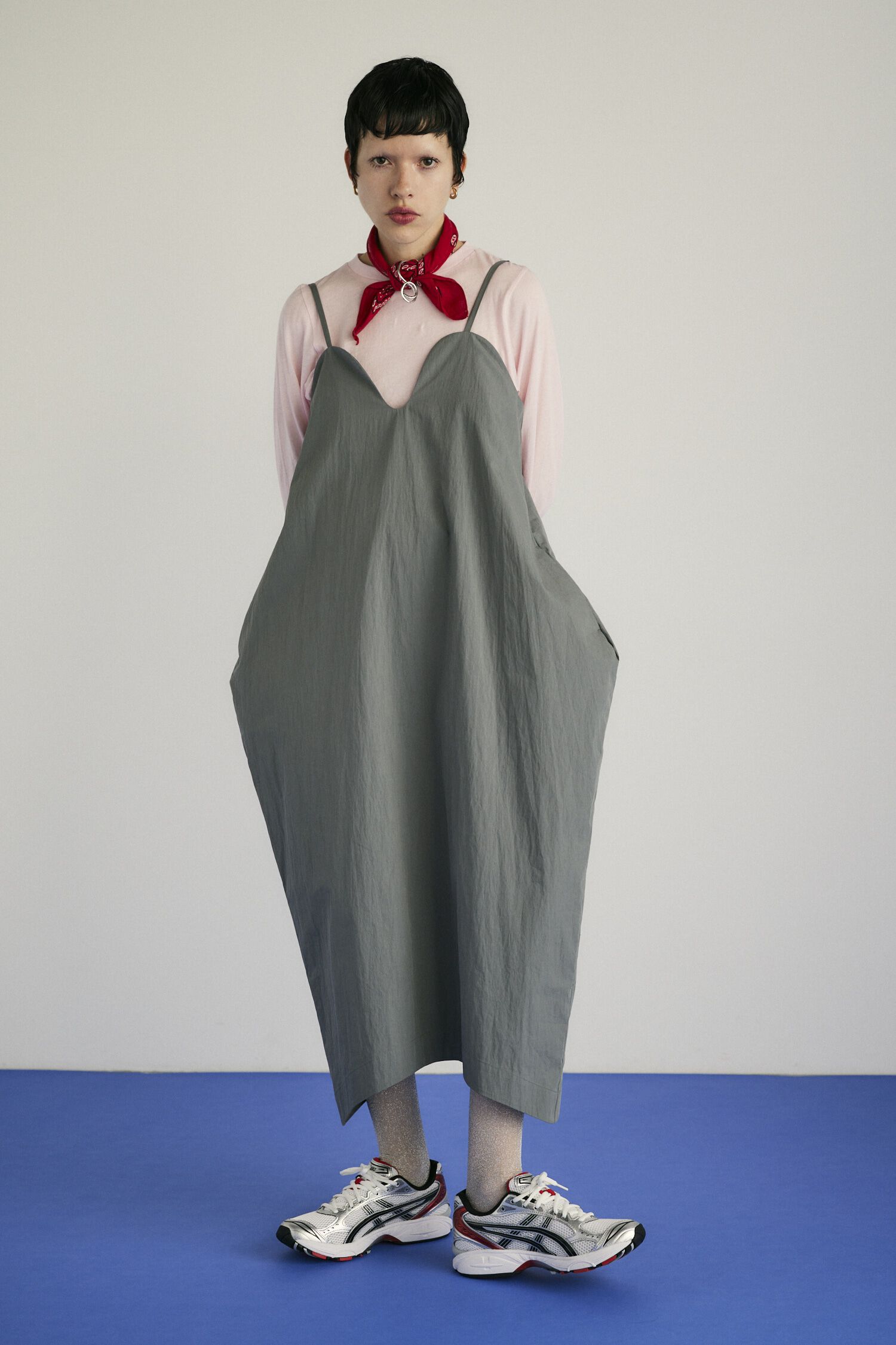 HeRIN.CYE「Cocoon cami dress」|ワンピース|GRY