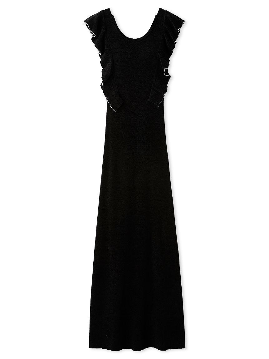 SNIDEL HOME「フリルニットワンピース」|ルームウェア|