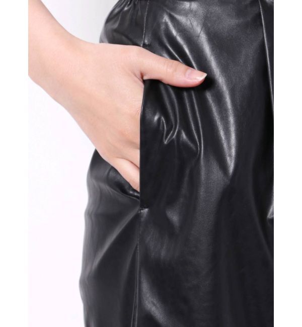 ELENDEEK「FAKE LEATHER HALF PT」|その他|