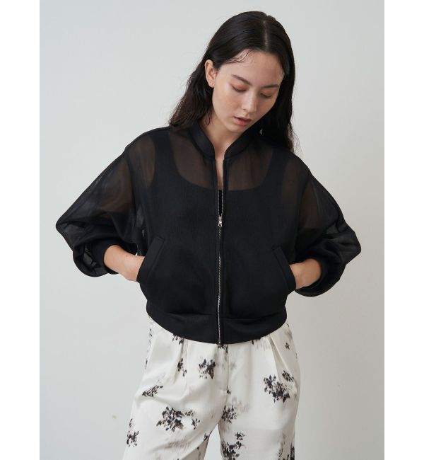 ELENDEEK「MESH BONDING BZ」|ブルゾン・スタジャン|