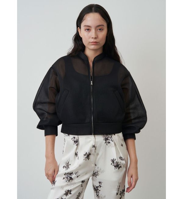 ELENDEEK「MESH BONDING BZ」|ブルゾン・スタジャン|