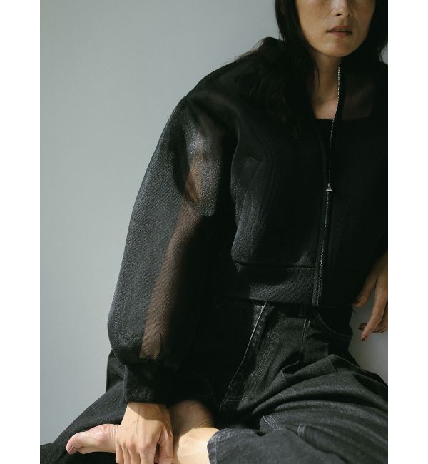 ELENDEEK「MESH BONDING BZ」|ブルゾン・スタジャン|