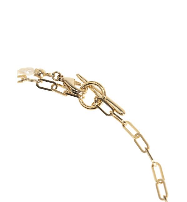 ELENDEEK「3WAY PEARL&CHAIN NECKLACE」|ネックレス|