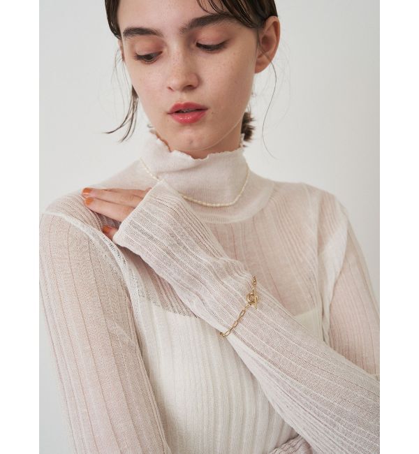 ELENDEEK「3WAY PEARL&CHAIN NECKLACE」|ネックレス|