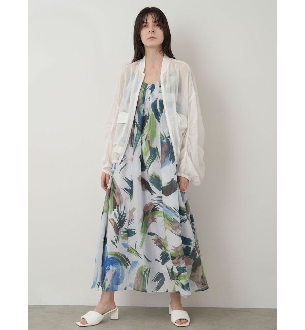 ELENDEEK「PAINTING PATTERN CAMI OP」|ワンピース|