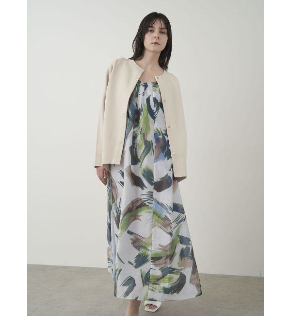 ELENDEEK「PAINTING PATTERN CAMI OP」|ワンピース|