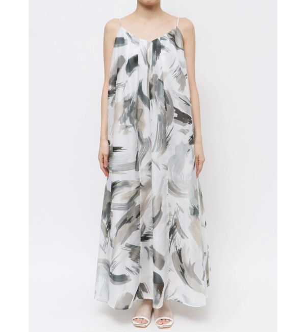 ELENDEEK「PAINTING PATTERN CAMI OP」|ワンピース|