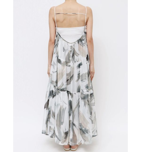 ELENDEEK「PAINTING PATTERN CAMI OP」|ワンピース|