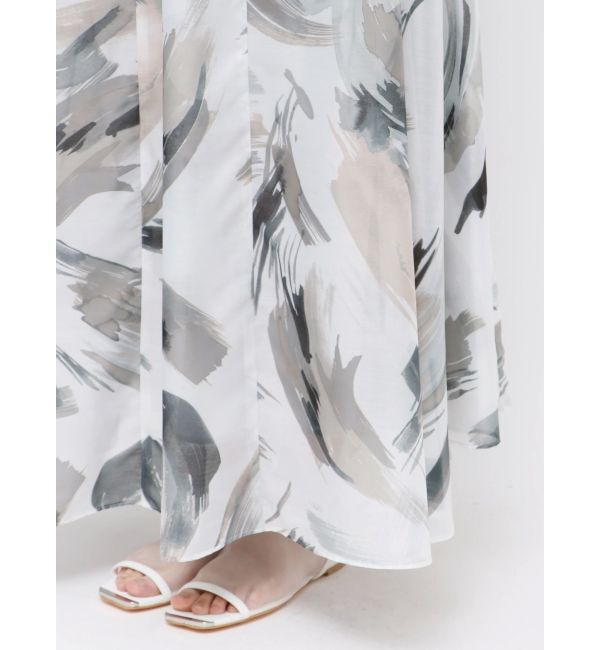 ELENDEEK「PAINTING PATTERN CAMI OP」|ワンピース|