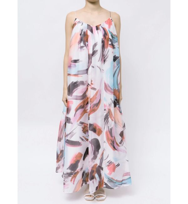 ELENDEEK「PAINTING PATTERN CAMI OP」|ワンピース|